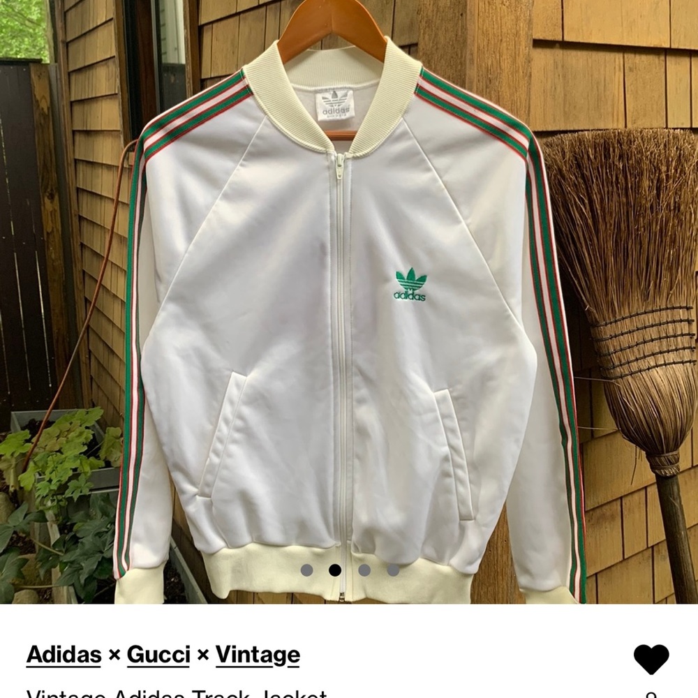 Adidas x Gucci x Vintage bomber jacket